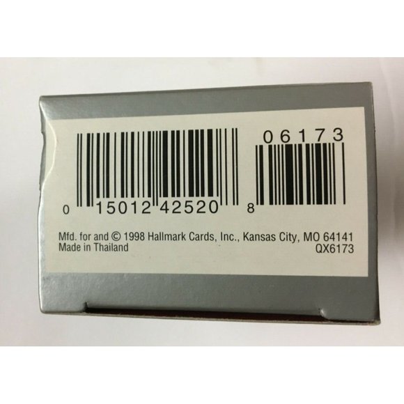 Christmas Ornament "Feliz Navidad" Hallmark 1998 QX6173 - Picture 4 of 4